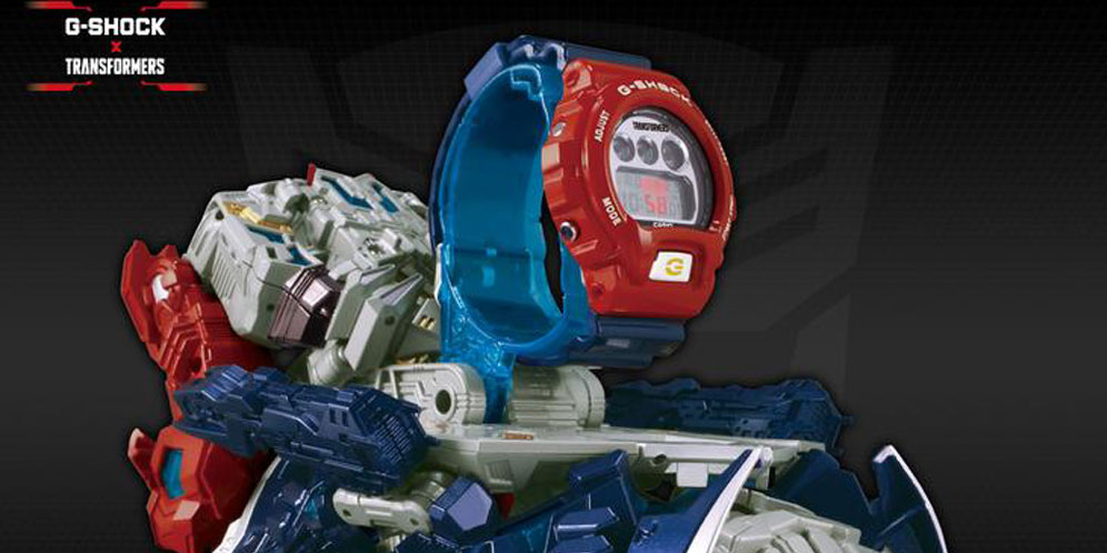 Keren, Jam Tangan G-Shock Ini Bisa Berubah Jadi Optimus Prime! thumbnail